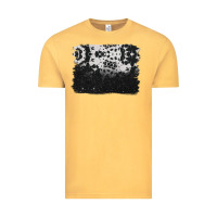 Vintage Mustard cowhide background Vintage Tee - BarkalooDesign