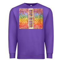 Purple Love is love Pride LGBTQ+ Premium Sweatshirt - NancyCooperArtShop