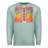 Seafoam Love is love Pride LGBTQ+ Premium Sweatshirt - NancyCooperArtShop