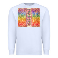 White Love is love Pride LGBTQ+ Premium Sweatshirt - NancyCooperArtShop