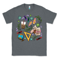 Charcoal Heather teacher tools Classic Tee - MaliasSmallBusiness