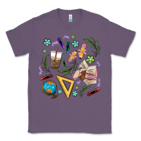 Lavender teacher tools Classic Tee - MaliasSmallBusiness