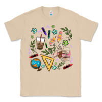 Mushroom teacher tools Classic Tee - MaliasSmallBusiness