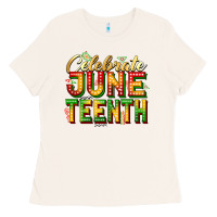 Bone Celebrate juneteenth Ladies Tee - Zillion Design Studio