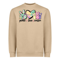 Mushroom peace love peeps Heavyweight Sweatshirt - MaliasSmallBusiness