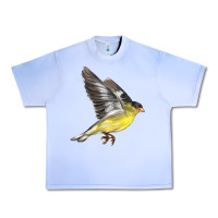 Grape Ice Flying American Goldfinch Urban Heavy Tee - LillyAllenDesigns