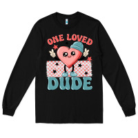 Black one loved dude Long Sleeve Tee - MaliasSmallBusiness