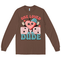 Chestnut one loved dude Long Sleeve Tee - MaliasSmallBusiness