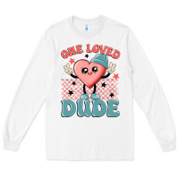 White one loved dude Long Sleeve Tee - MaliasSmallBusiness