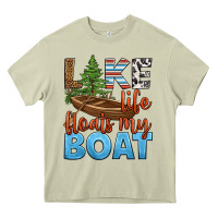 Mossy lake life floats my boat Heavy Core Tee - HRA Design Shop