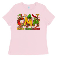Bubblegum Pink Certified medical assistant juneteenth Ladies Tee - Zillion Design Studio