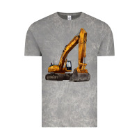 Cloud Rock excavator Vintage Tee - LillyAllenDesigns