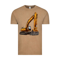Vintage Coffee excavator Vintage Tee - LillyAllenDesigns