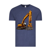 Vintage Denim excavator Vintage Tee - LillyAllenDesigns