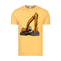 Vintage Mustard excavator Vintage Tee - LillyAllenDesigns
