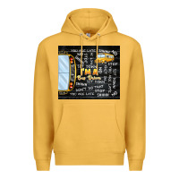 Mustard i'm a bus driver school bus black Premium Hoodie - TumblerDesignByShophia