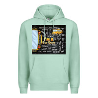 Seafoam i'm a bus driver school bus black Premium Hoodie - TumblerDesignByShophia
