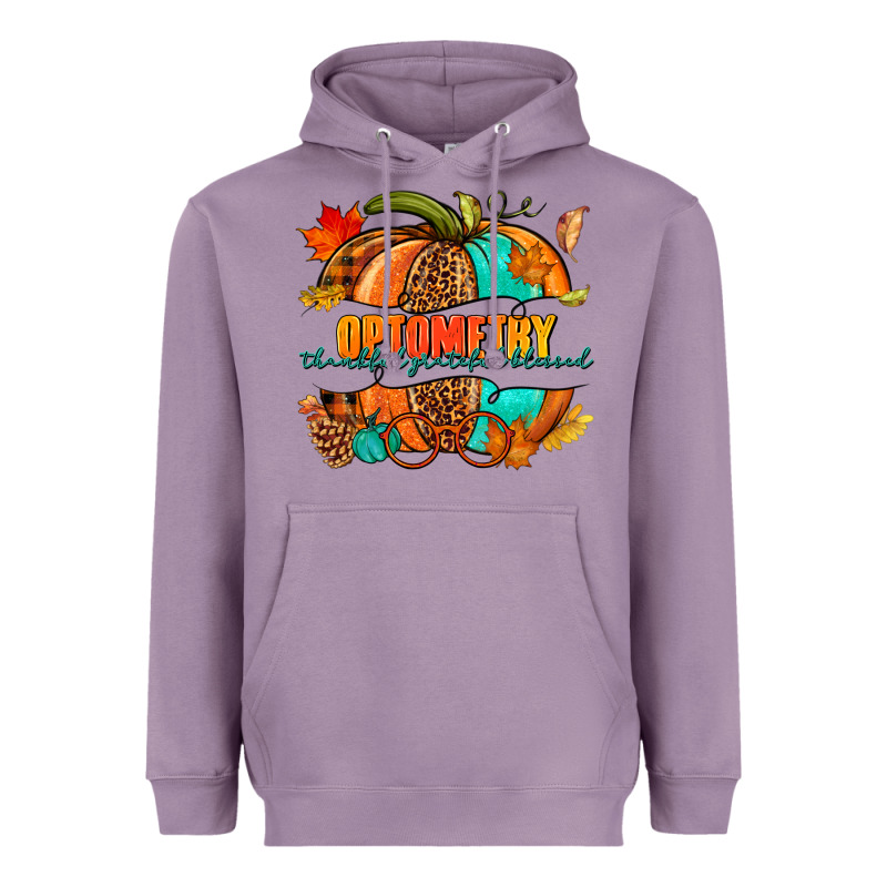 Optometry Thankful Grateful Blessed Pumpkin Heavyweight Hoodie by NancyCooperArtShop | Teevron