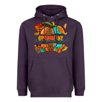 Plum optometry thankful grateful blessed pumpkin Heavyweight Hoodie - NancyCooperArtShop
