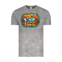 Cloud Rock western cactus Vintage Tee - AdoDesignShop