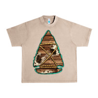 French Oak cowhide wooden arrowhead Urban Heavy Tee - Jasminsmagicworld