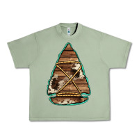 Oil Green cowhide wooden arrowhead Urban Heavy Tee - Jasminsmagicworld