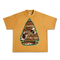Peanut Butter cowhide wooden arrowhead Urban Heavy Tee - Jasminsmagicworld