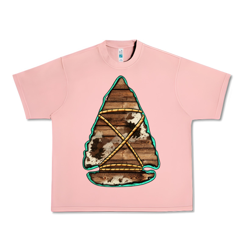 Cowhide Wooden Arrowhead Urban Heavy Tee by Jasminsmagicworld | Teevron
