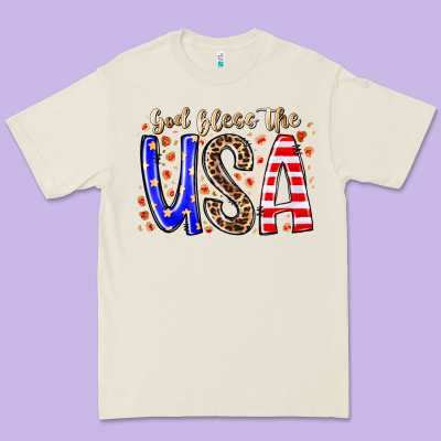 God Bless The Usa Premium Tee Designed By Racoondesign