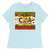Baby Blue certified medical assistant juneteenth Ladies Tee - Zillion Design Studio