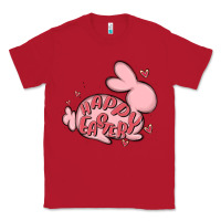 Red happy easter Classic Tee - MaliasSmallBusiness