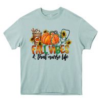 Arona fall vibes and that nurse life Heavy Core Tee - CowhideDigitalArt