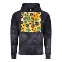 Cloud Black leopard pumpkin cactus sunflower seamless Vintage Hoodie - AdoDesignShop