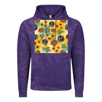 Leopard Pumpkin Cactus Sunflower Seamless Vintage Hoodie | Teevron
