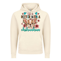 Vintage Artic life is better with a chihuahua Vintage Hoodie - Jasminsmagicworld