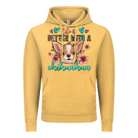 Vintage Mustard life is better with a chihuahua Vintage Hoodie - Jasminsmagicworld