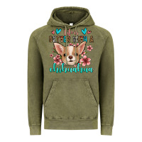 Vintage Olive life is better with a chihuahua Vintage Hoodie - Jasminsmagicworld