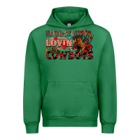 Emerald Never stop lovin cowboys Urban Hoodie - FaDigitalArtStudio
