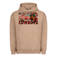 Pigment Burro Never stop lovin cowboys Urban Hoodie - FaDigitalArtStudio