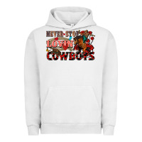 Pigment Lunar Rock Never stop lovin cowboys Urban Hoodie - FaDigitalArtStudio