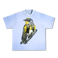 Grape Ice yellow rumped warbler Urban Heavy Tee - LillyAllenDesigns