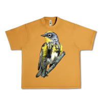 Peanut Butter yellow rumped warbler Urban Heavy Tee - LillyAllenDesigns