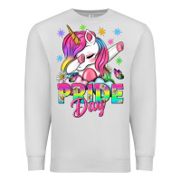 Dove Grey Pride Day LGBTQ+ Premium Sweatshirt - NancyCooperArtShop
