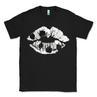 Black soccer lips Classic Tee - AdoDesignShop