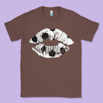 Soccer Lips Classic Tee Designed By Adodesignshop