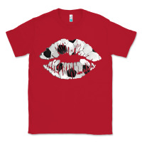Red soccer lips Classic Tee - AdoDesignShop