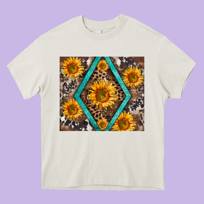 Sunflower Tumbler Heavy Core Tee Designed By Barkaloodesign
