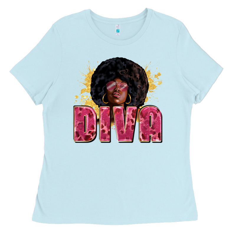 Diva Juneteenth Ladies Tee by Zillion Design Studio | Teevron