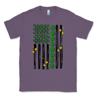 Lavender shamrock usa flag Classic Tee - MaliasSmallBusiness