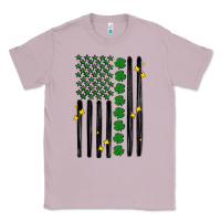 Lilac shamrock usa flag Classic Tee - MaliasSmallBusiness
